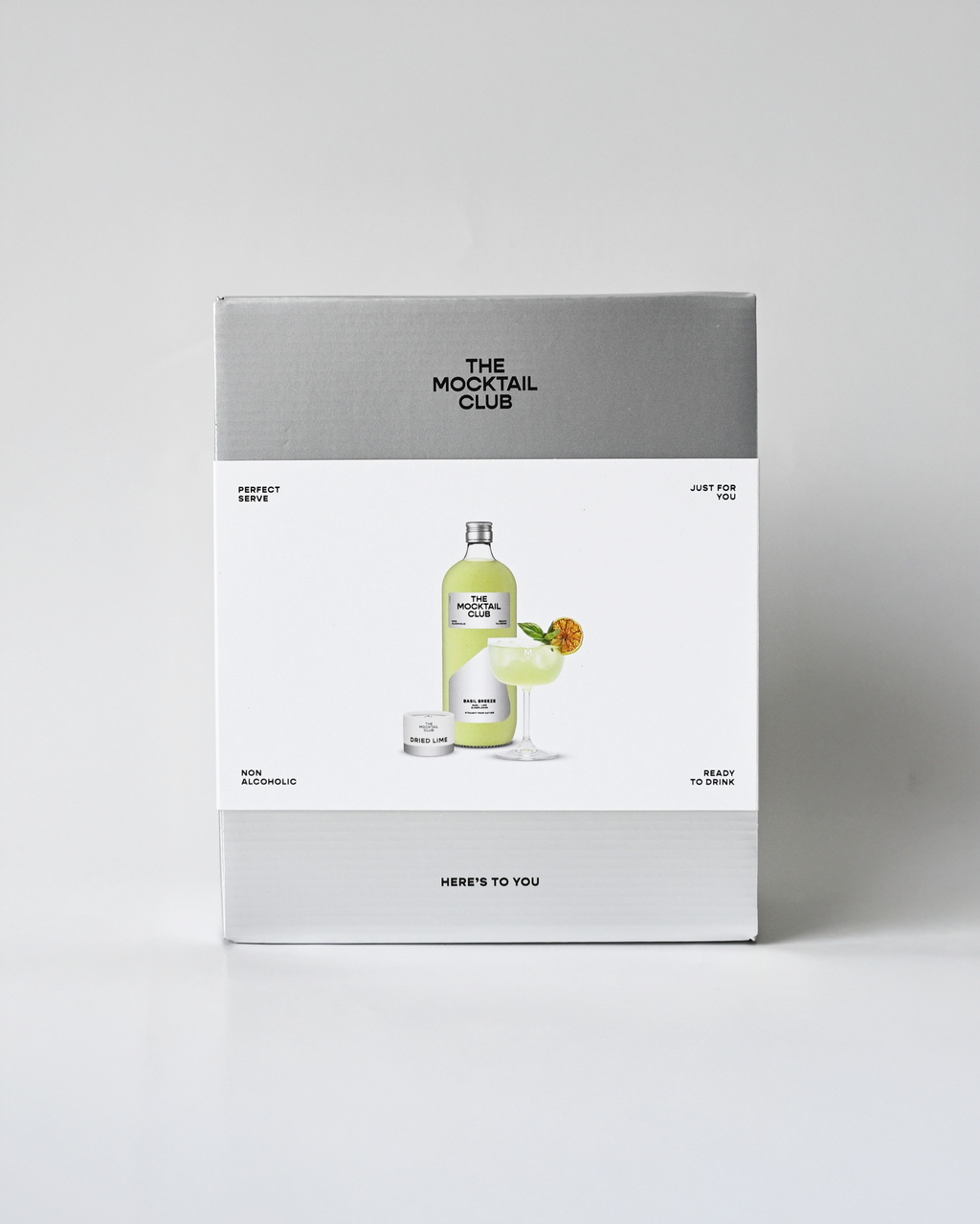 Everything you need to craft the perfect mocktail, all in one giftbox from The Mocktail Club. You’ll find refreshing Basil Breeze 99cl, a signature glass from The Mocktail Club, and a handpicked botanical to complete the experience.