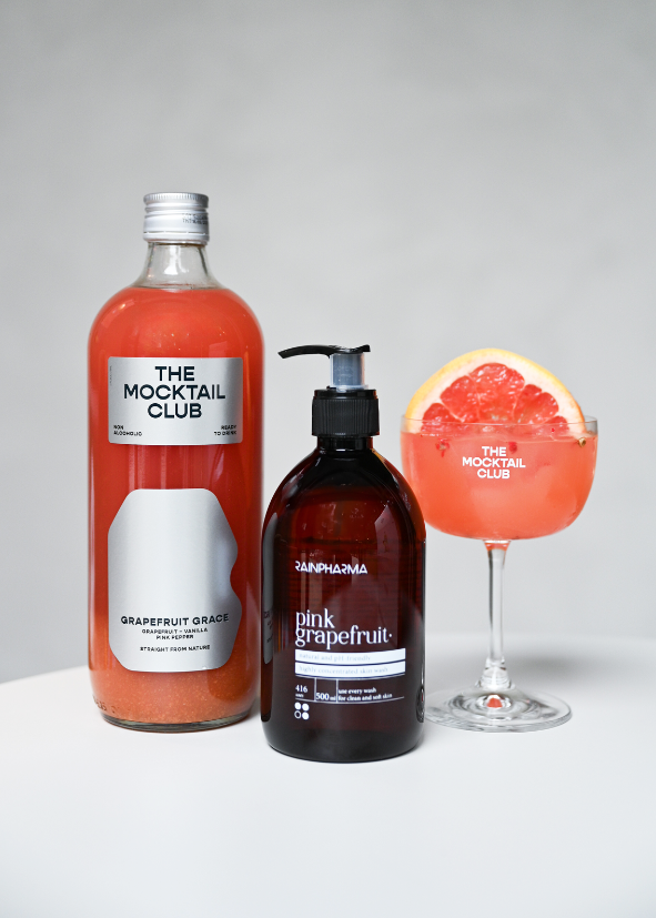 Het ultieme cadeau voor moederdag.
RainPharma and The Mocktail Club
Limited Edition Giftbox