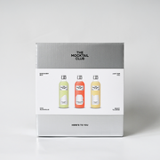 Discover three bestsellers of The Mocktail Club in this giftbox, you’ll find three small bottles of 49cl, each packed with flavor and ready to elevate your sipping experience.