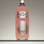  Bottle filled with Rhubarb Rush 99cl mocktail