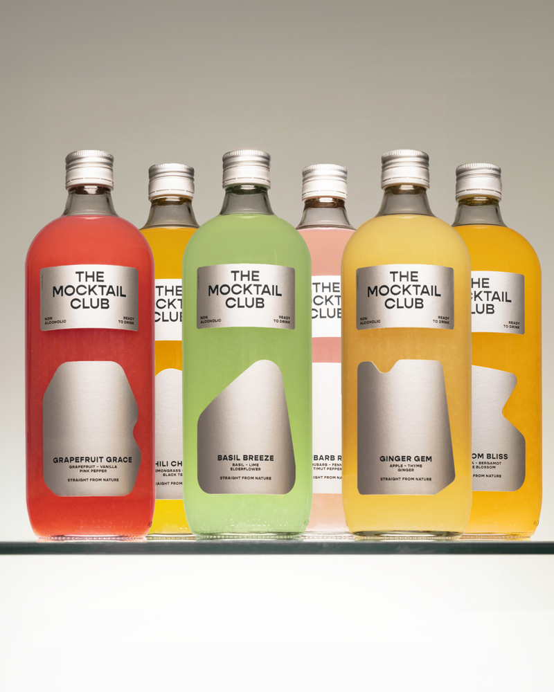 PACKAGE DEAL DISCOVERY: 6 MOCKTAIL BOTTLES - 6 FLAVOURS